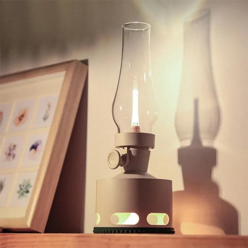 LED lampa v retro štýle – elegantné dekoratívne osvetlenie 