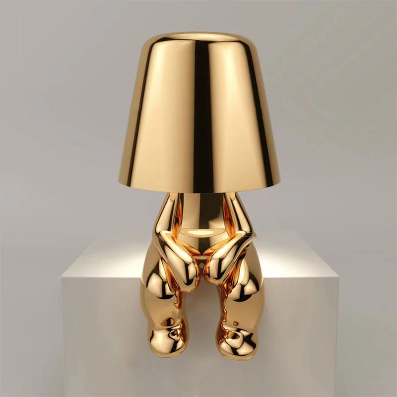 Moderne Tischlampe – Minimalistische Eleganz und sanftes Licht 
