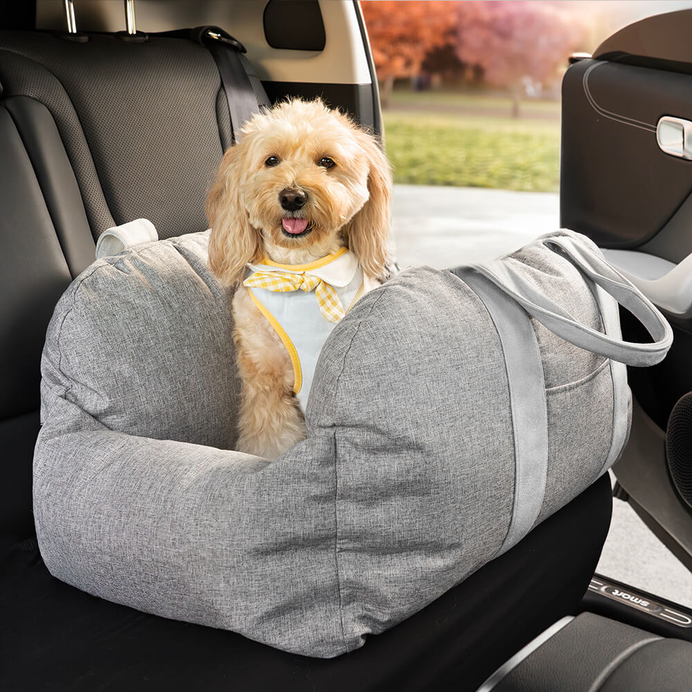 Cama de viagem calmante para cães - Descanso tranquilo e fácil de transportar