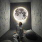Wandlampe 3D LED – Mond für eine einzigartige Atmosphäre 
