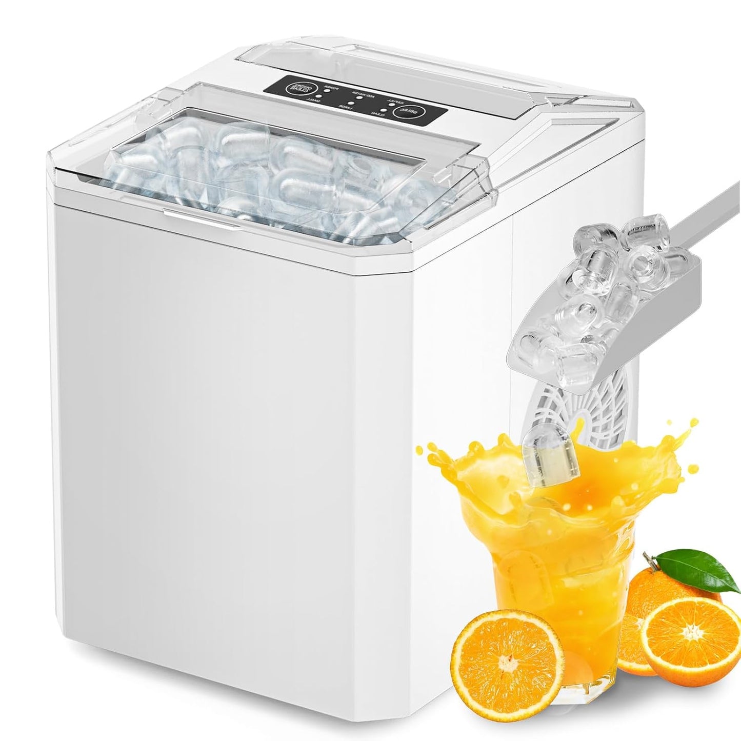 Portable Ice Machine – Instant Freshness at Your Fingertips 