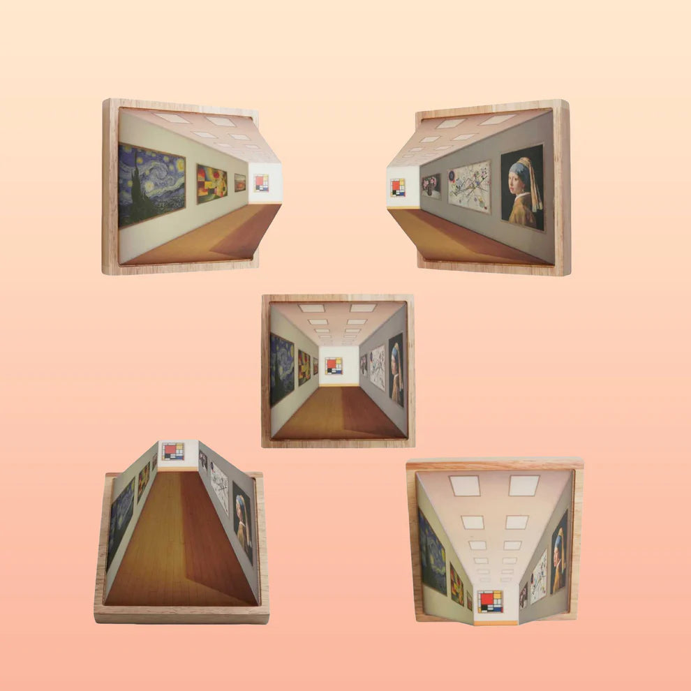 Aplica decorativă – Iluzie vizuală 3D 