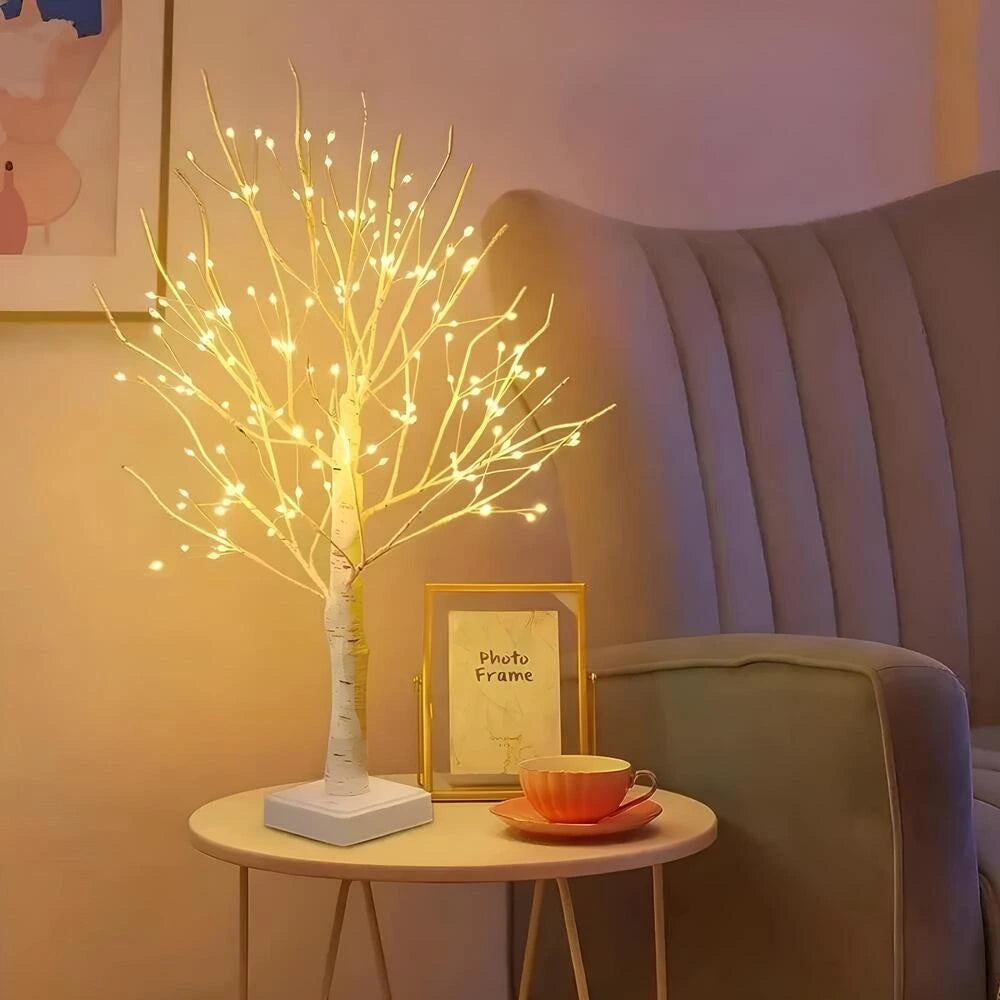 Dekoratívna lampa Nordického stromu – útulná a moderná atmosféra 