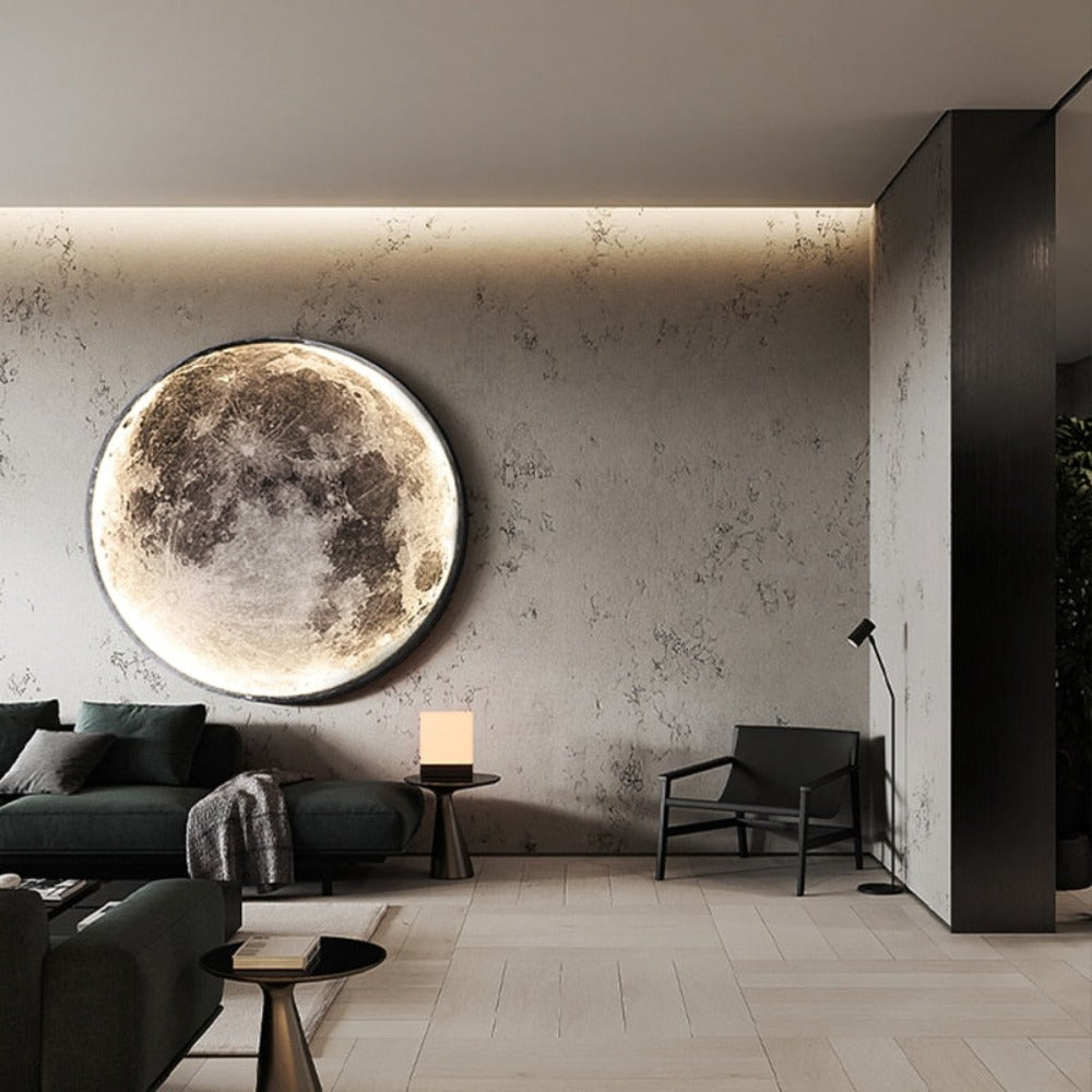 Wandlampe 3D LED – Mond für eine einzigartige Atmosphäre 