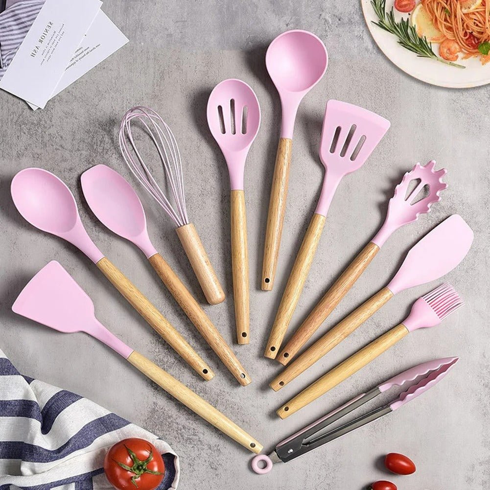 Ensemble D’Ustensiles De Cuisine  – Pratique Et Durable