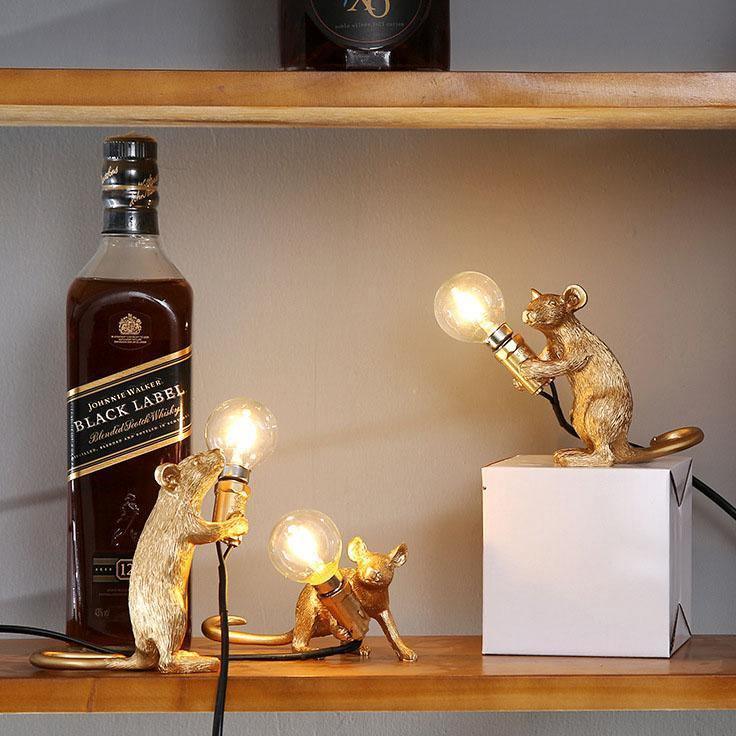 Skrivbordslampa Mus – Original dekoration och trendig belysning 