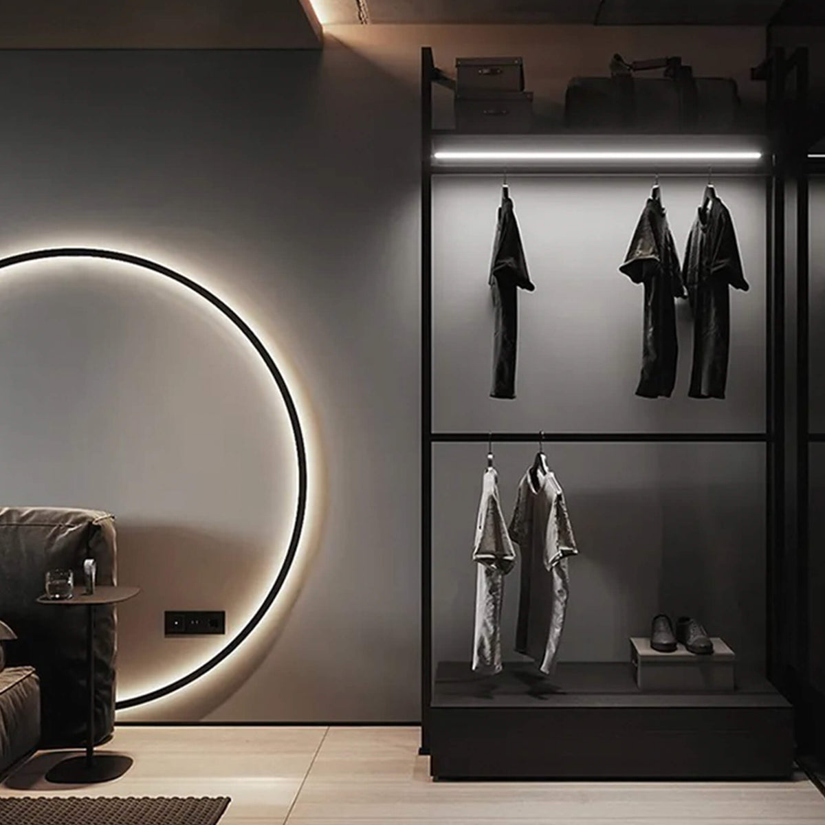 Nástenné svietidlo Halo – Elegancia a modernita 
