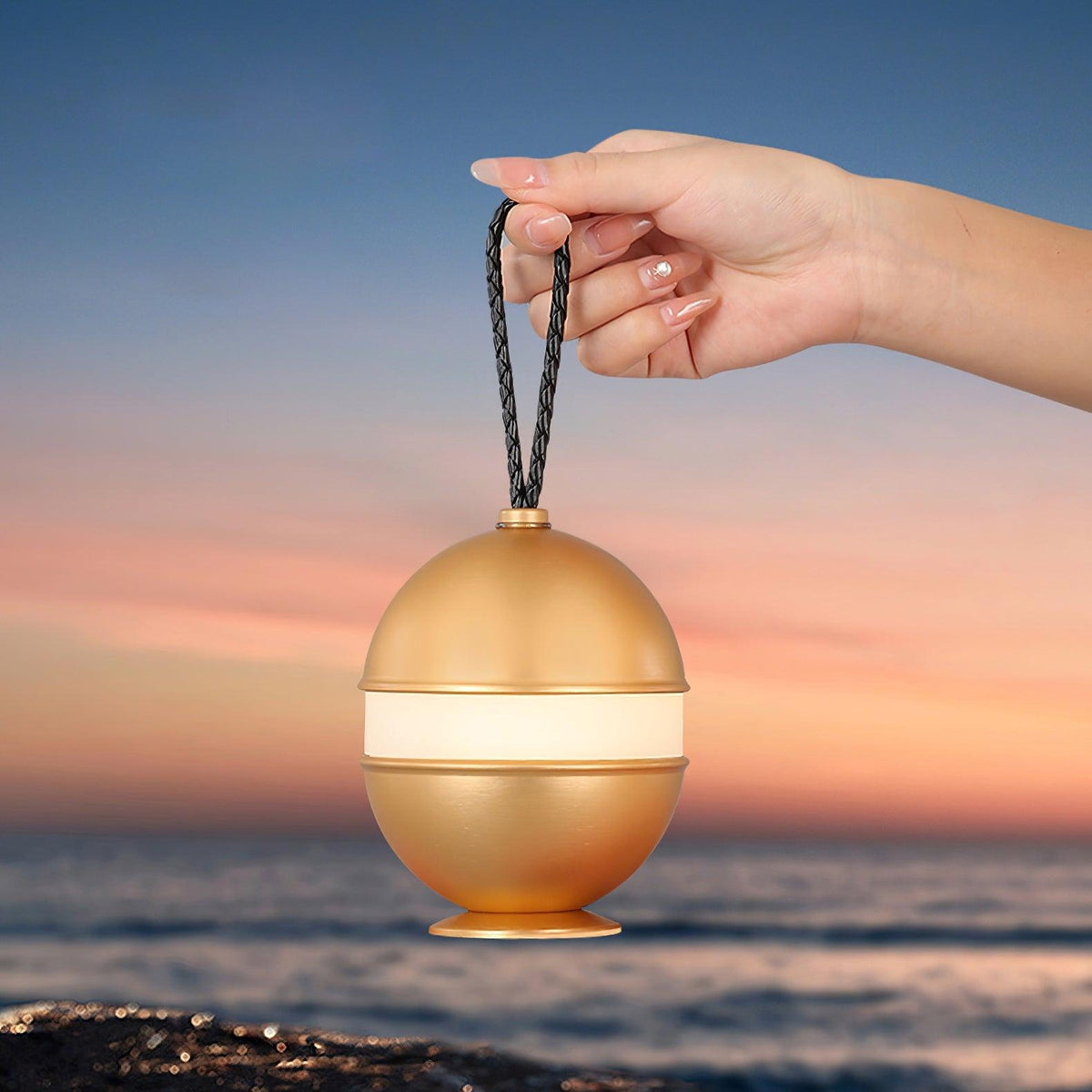 Wiederaufladbare Sphärenlampe - Schickes Design & Entspannungslicht