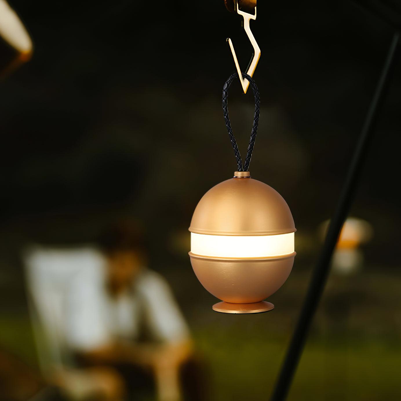 Uppladdningsbar sfärlampa - Chic design och avslappnande ljus