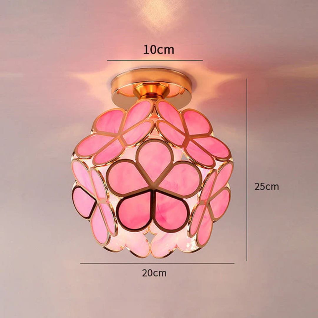 Lámpara de Techo en Forma de Flor – Diseño Delicado y Moderno 