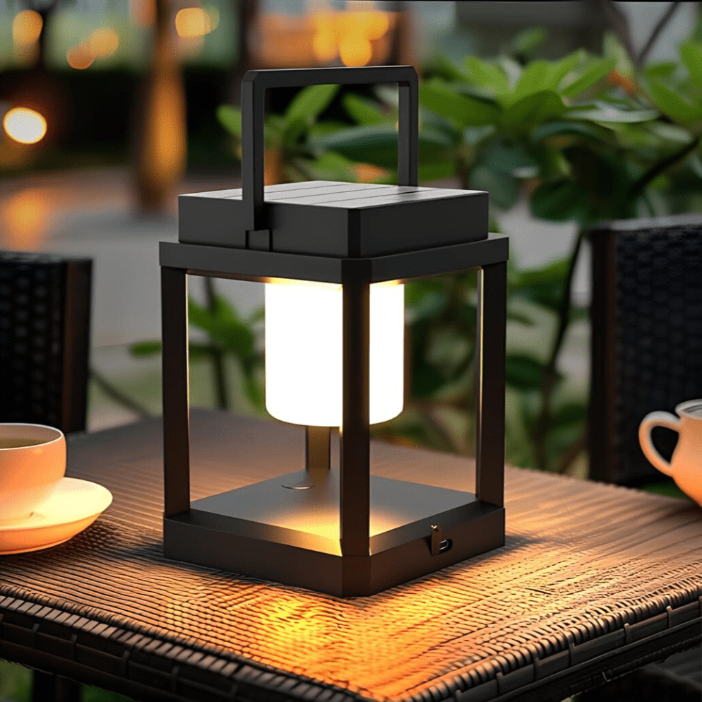 Lanterna Solare Moderna – Illuminazione Elegante e Durevole 
