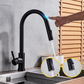 Smart Kitchen Faucet – Touch Sensor and Flexible Spray 