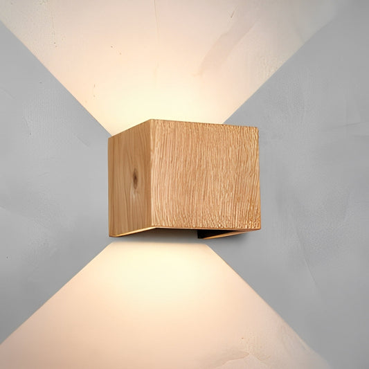 Lâmpada de Parede Quadrada – Estilo Chic e Autêntico 