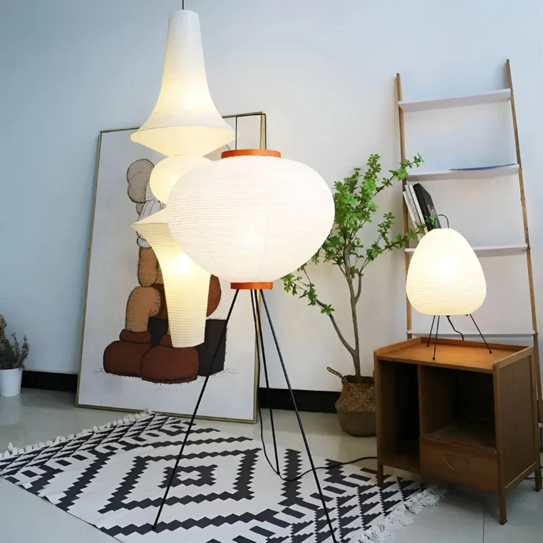 LED-lamppu jalustalla – Lämmin valaistus 