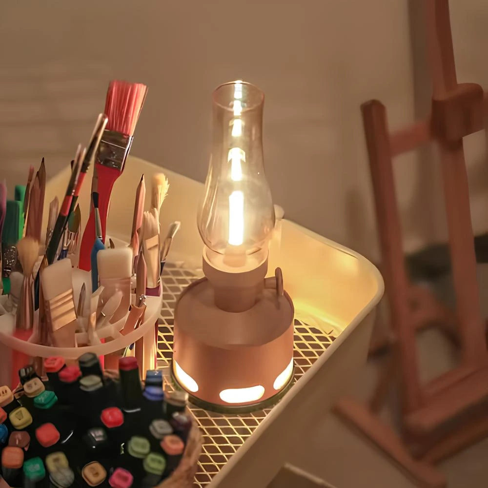 LED lampa v retro štýle – elegantné dekoratívne osvetlenie 