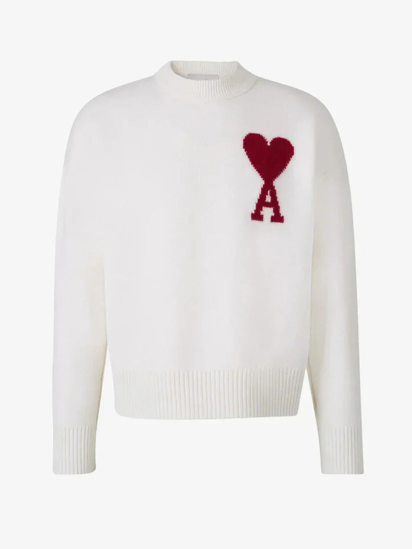 Aimé | Maglione Unisex – Cuore Emblematico e Stile Trendy 