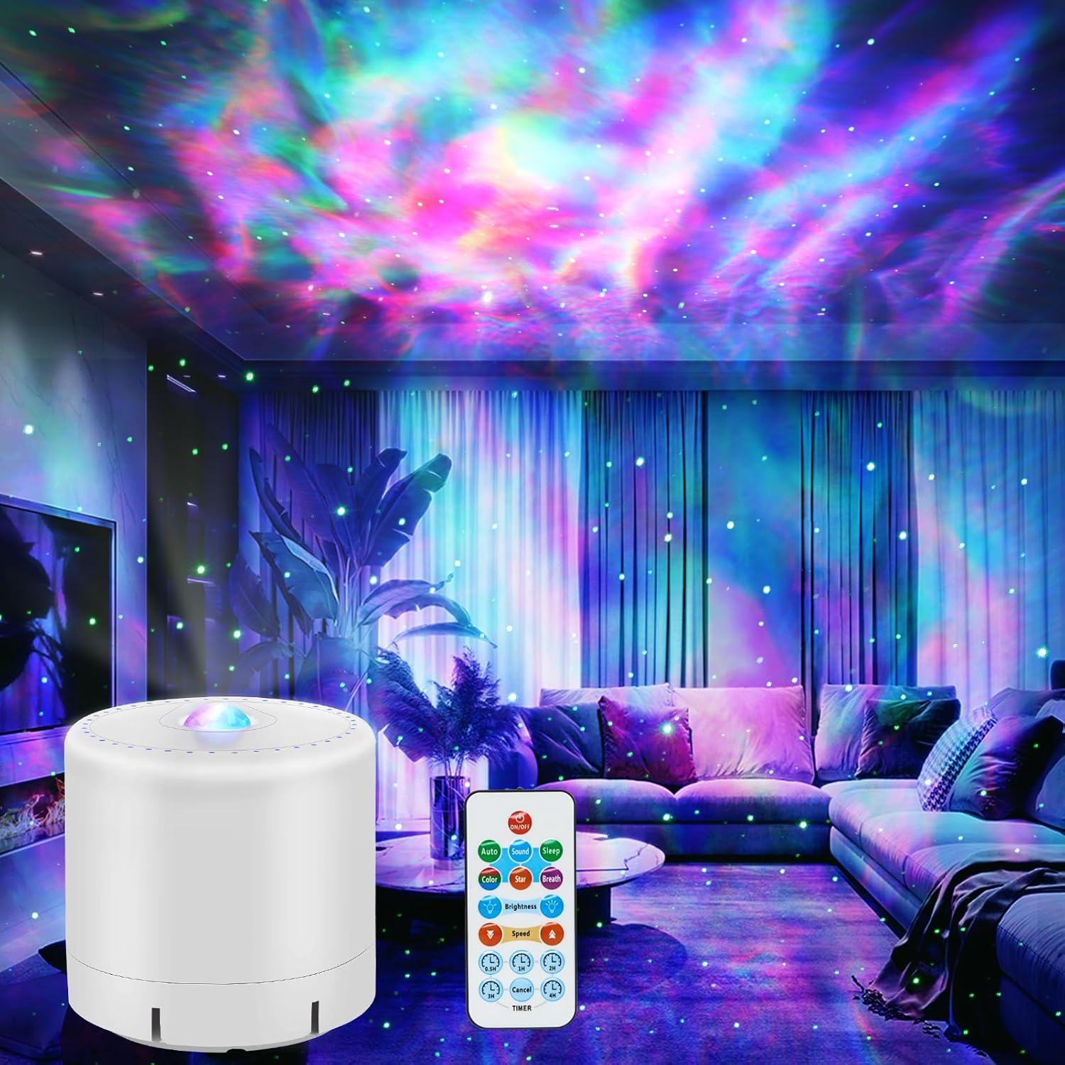 LED Projector – Relaxing Galaxy Atmosphere 