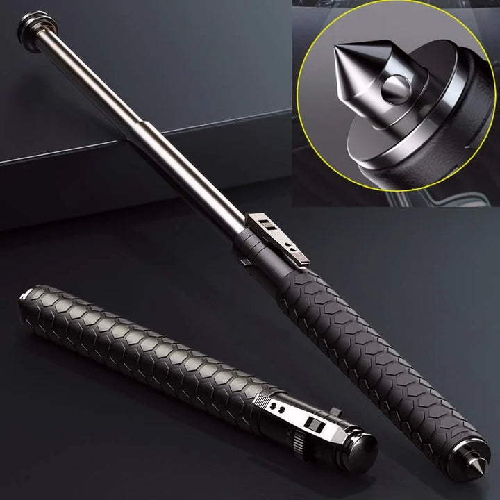 Bâton De Randonnée Pliable – Éclairage Et Stabilité