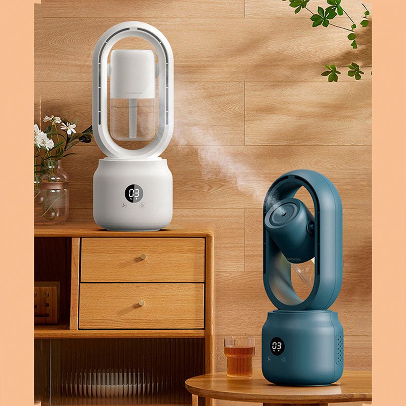 Ventilateur Portable Avec Humidificateur – Fraîcheur Et Confort Instantané
