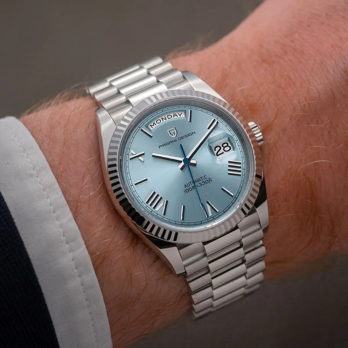 Boris | Elegantný hodinky – Automatický mechanizmus a zobrazenie dátumu 