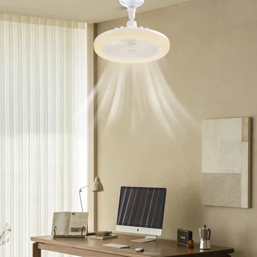 Többfunkciós Mennyezeti Ventilátor – Levegőáramlás és Beépített Világítás 