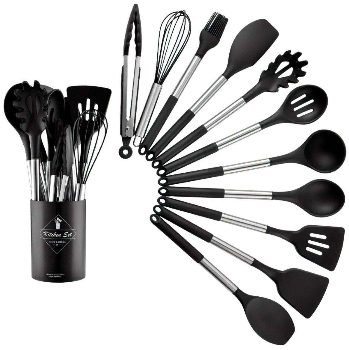 Conjunto de Utensilios de Cocina – Práctico y Versátil en el Día a Día 