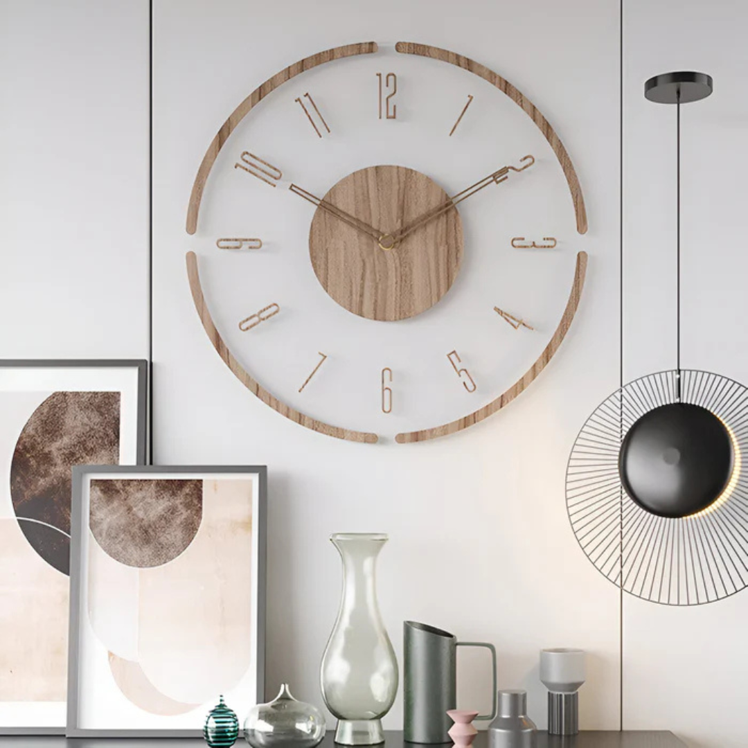 Duża Zegar Ścienny – Elegancki i Nowoczesny Design 
