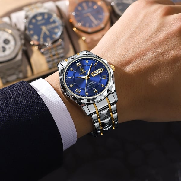 Gildas | Montre Homme Étanche De Luxe — Fonction Lumineuse & Style Intemporel