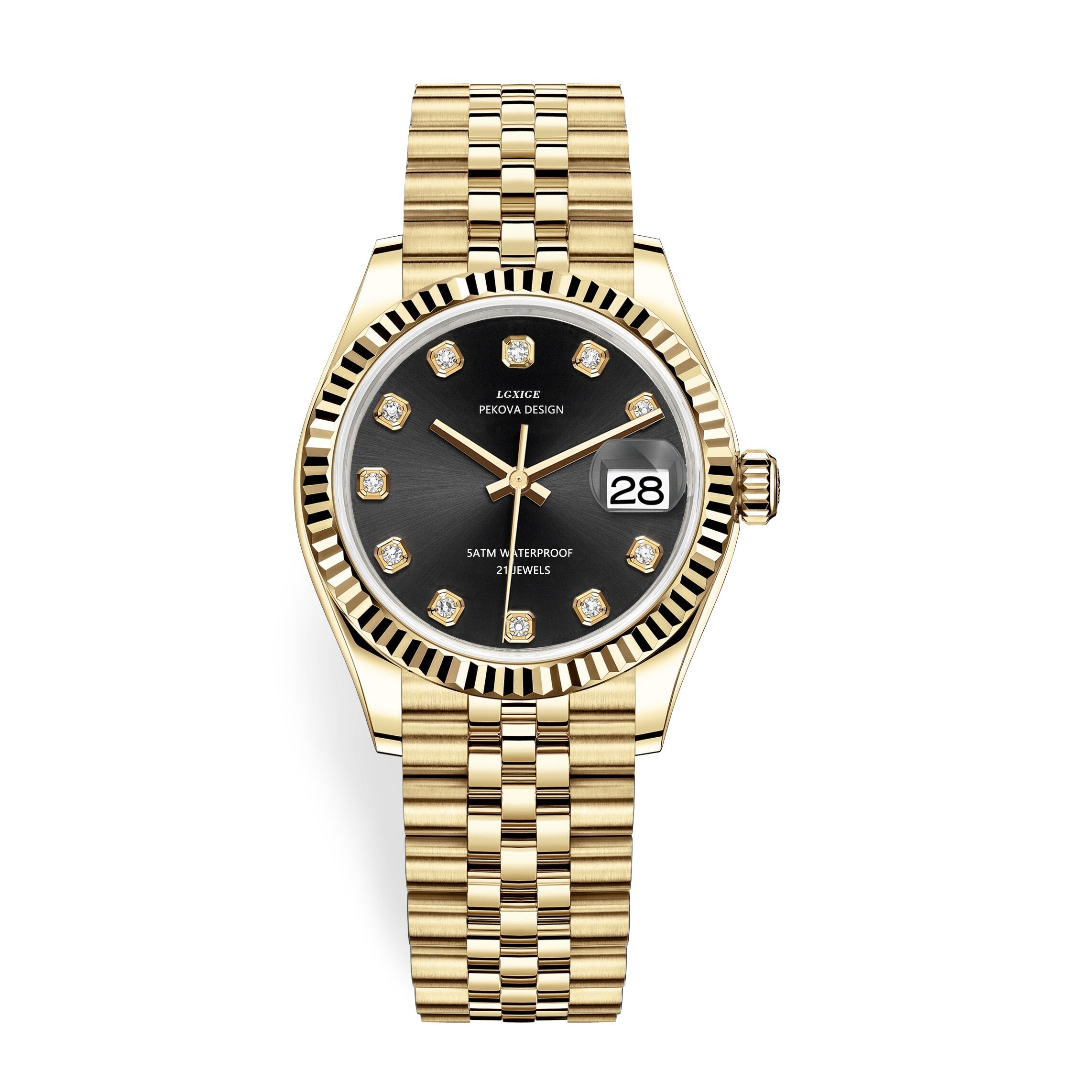 Classic Stainless Steel Strap Watch - Elegance & Everyday Reliability