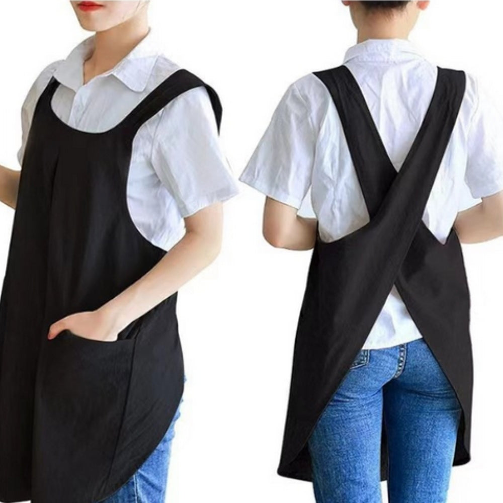 Grembiule Incrociato Ispirato Al Design Coreano – Eleganza E Praticità Quotidiana 
