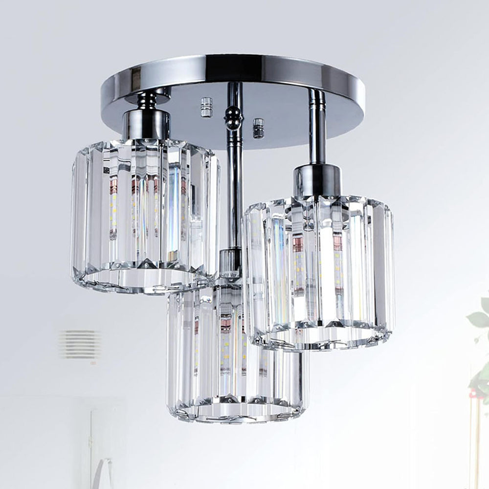Semi-infelt taklampe – moderne eleganse og raffinert glans 