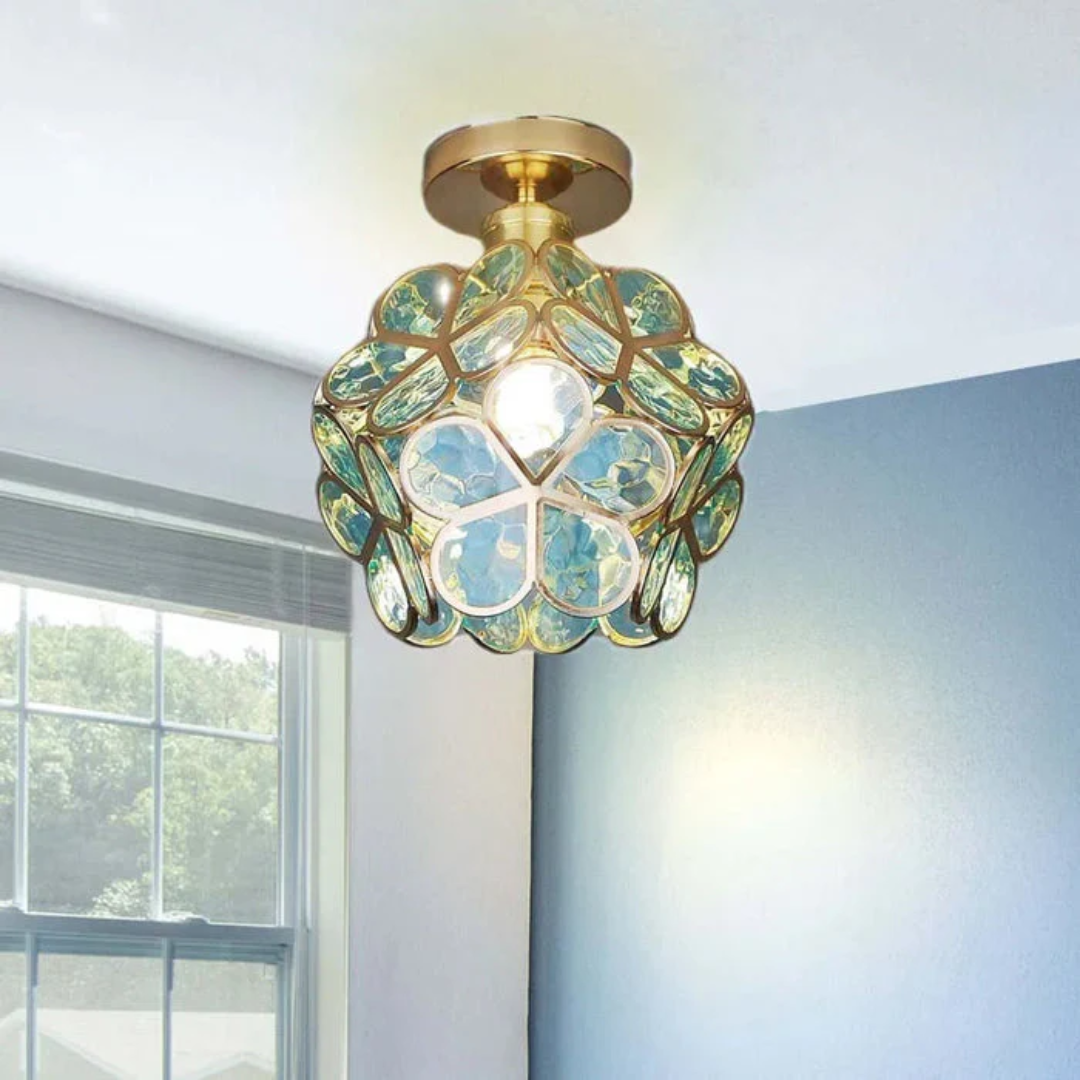 Lámpara de Techo en Forma de Flor – Diseño Delicado y Moderno 