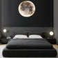 Wandlampe 3D LED – Mond für eine einzigartige Atmosphäre 