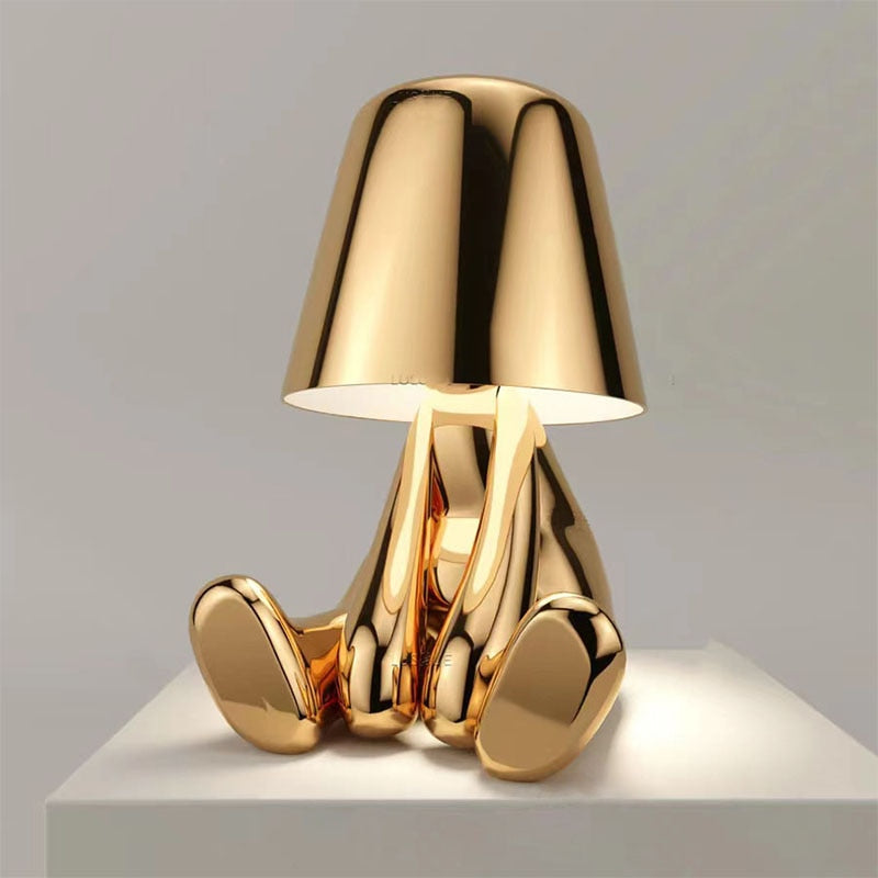 Moderne Tischlampe – Minimalistische Eleganz und sanftes Licht 