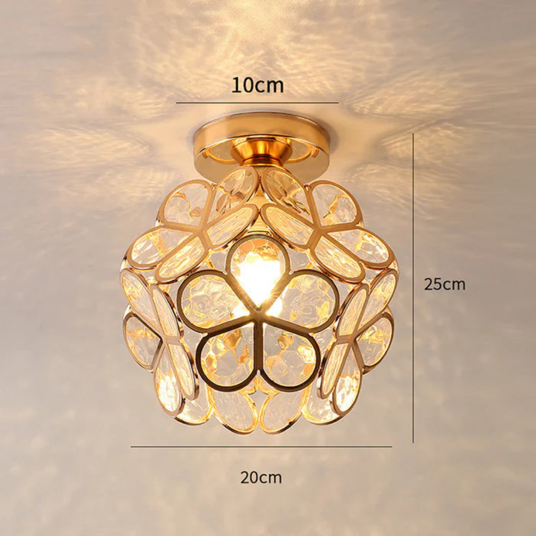 Lámpara de Techo en Forma de Flor – Diseño Delicado y Moderno 