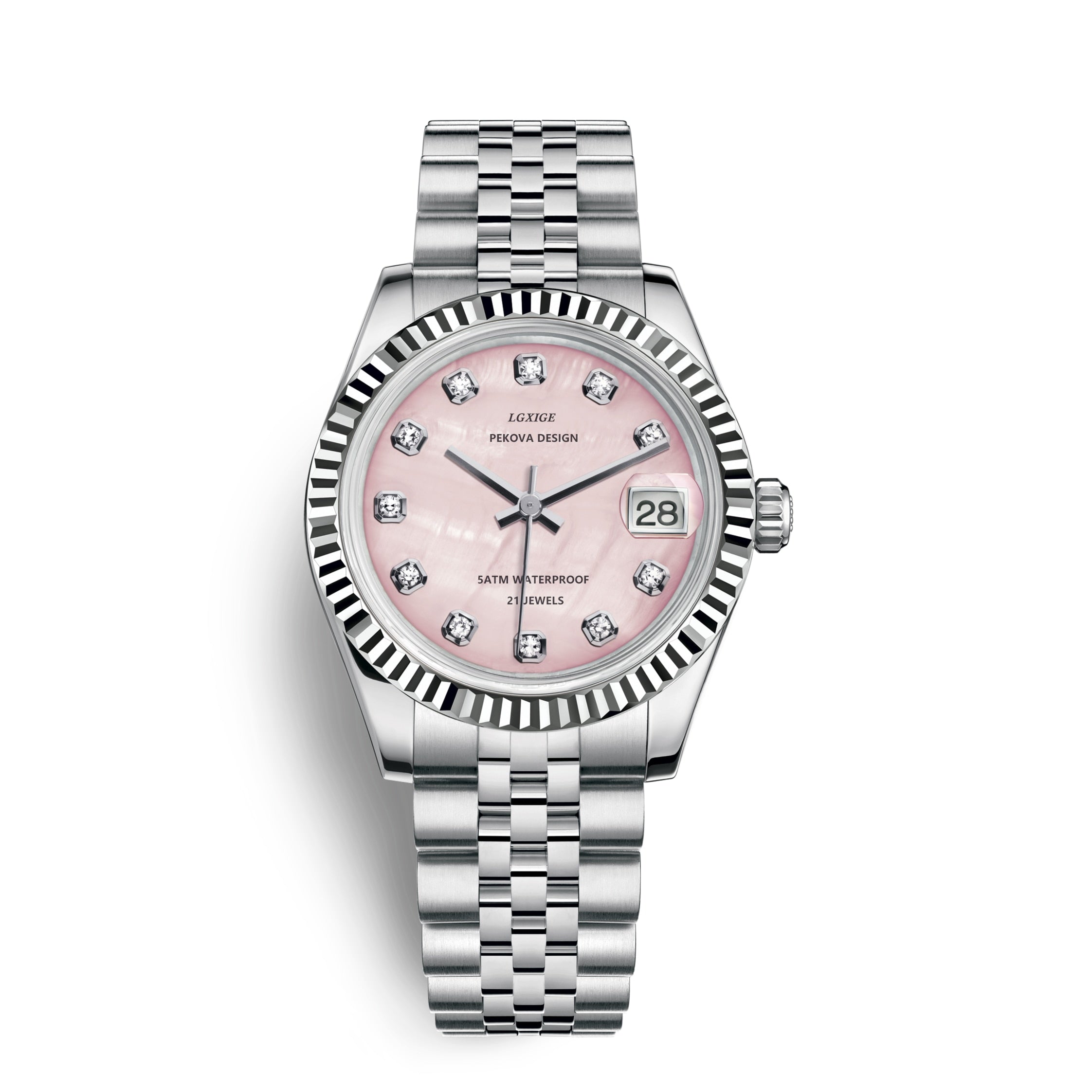 Classic Stainless Steel Strap Watch - Elegance & Everyday Reliability