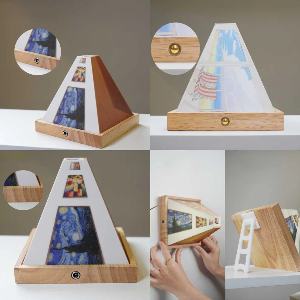 Aplica decorativă – Iluzie vizuală 3D 