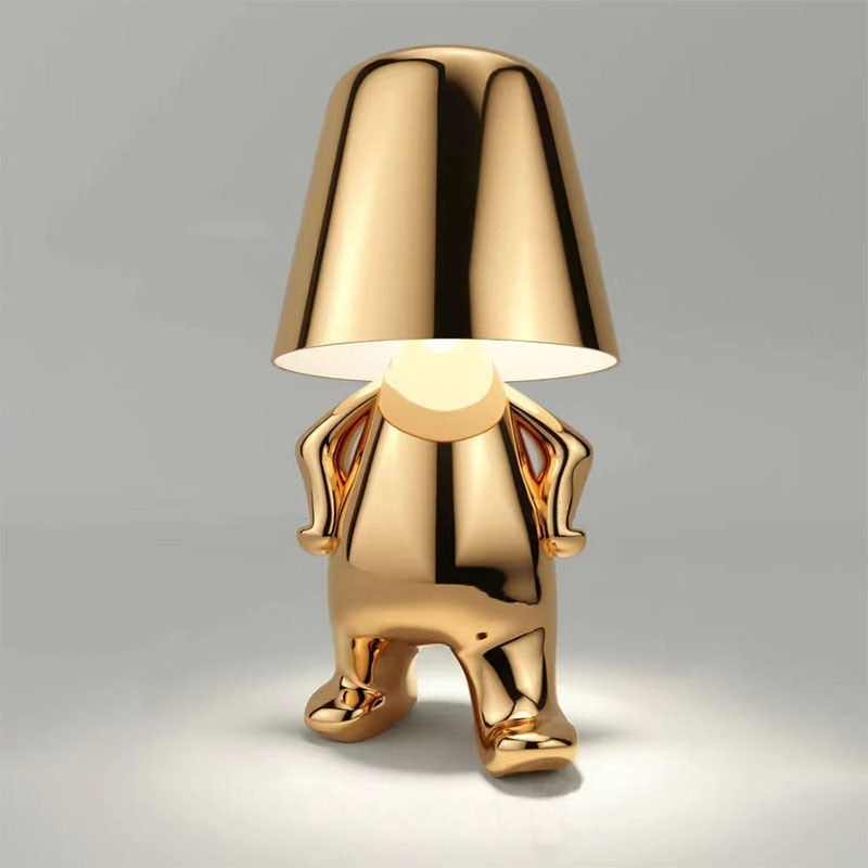 Moderne Tischlampe – Minimalistische Eleganz und sanftes Licht 