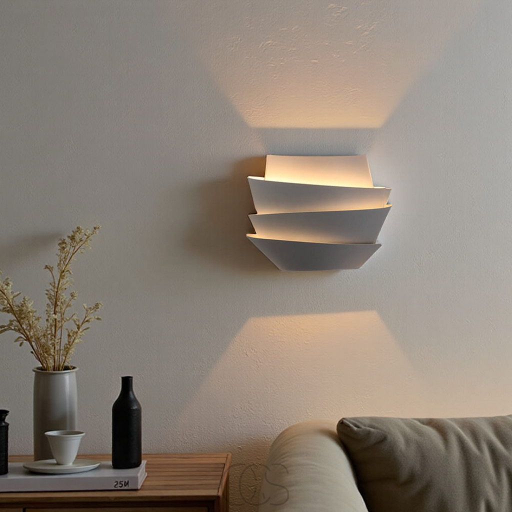 Aplica LED de perete cu dublu fascicul – Iluminat modern și elegant 