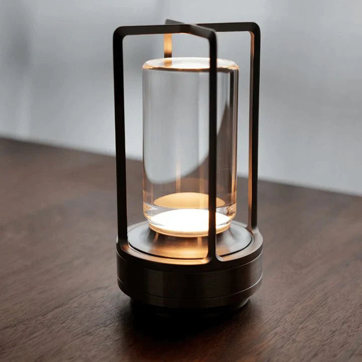Lampe De Table Rechargeable – Lumière Tamisée Et Style Intemporel