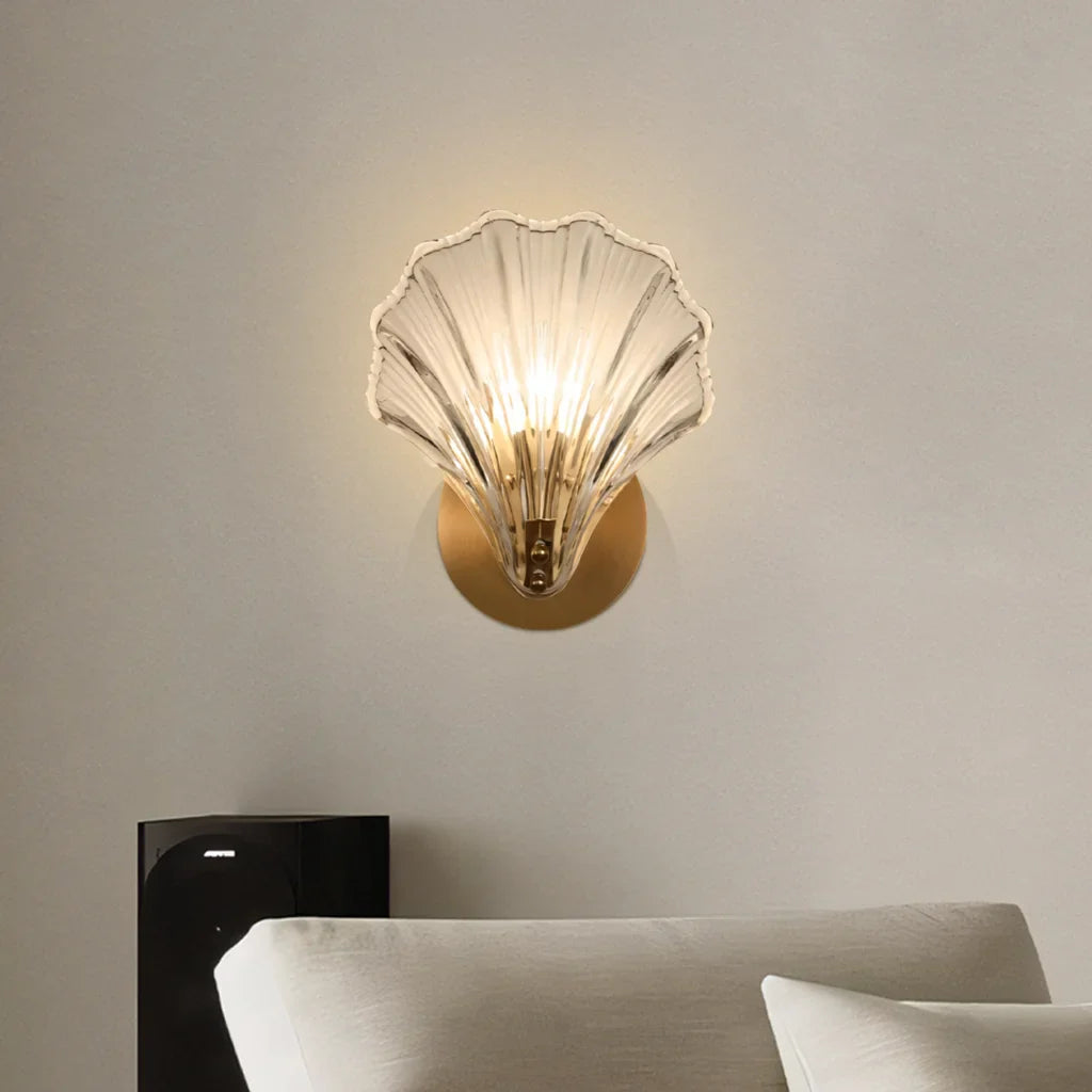 Vegglampe Skjell – Elegant og Maritim Belysning 