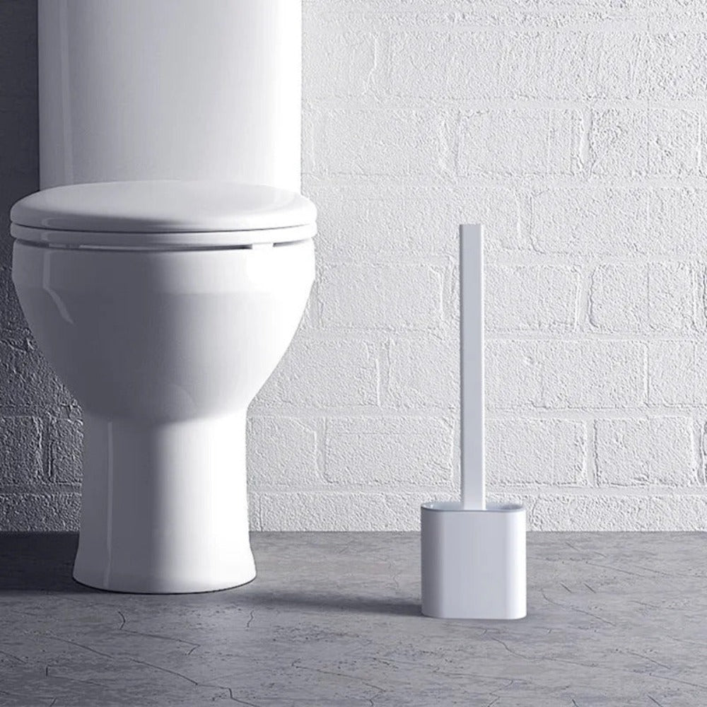 Flexibele Siliconen Toilettborstel – Duurzaam en Antibacterieel Ontwerp 