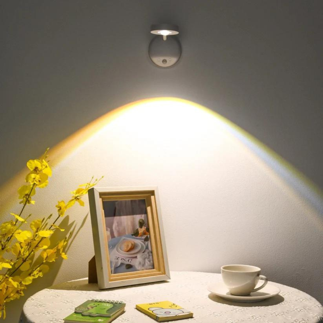 Lampe Murale Pratique – Capteur De Mouvement Et Recharge USB
