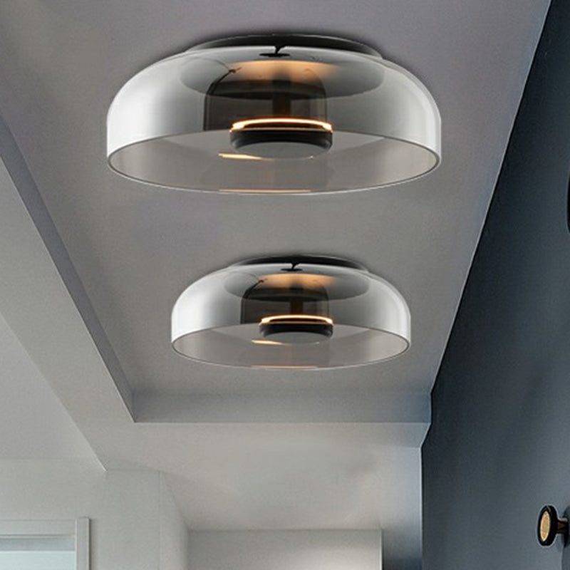 Plafoniera a LED in Vetro – Illuminazione Elegante e Moderna 