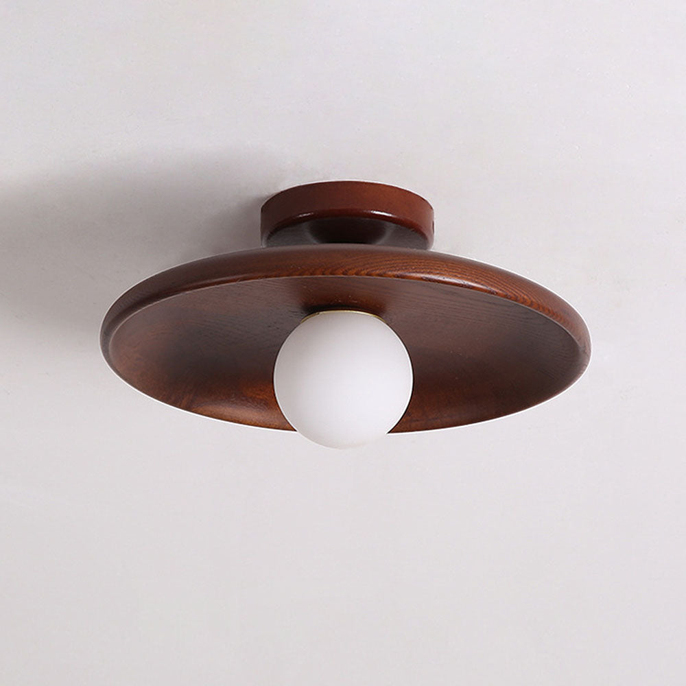 Elegant Rund Taklampa – Chic och Tidlös Design 
