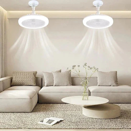 Ventilatore da soffitto multifunzionale – Circolazione dell'aria e illuminazione integrata 