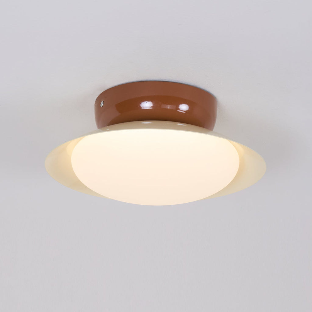 Plafón LED redondo - Resplandor natural y discreta elegancia