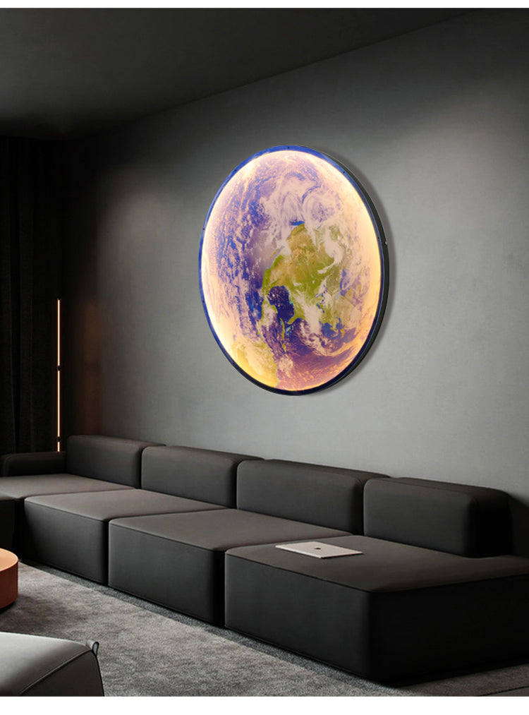 Wandlampe 3D LED – Mond für eine einzigartige Atmosphäre 