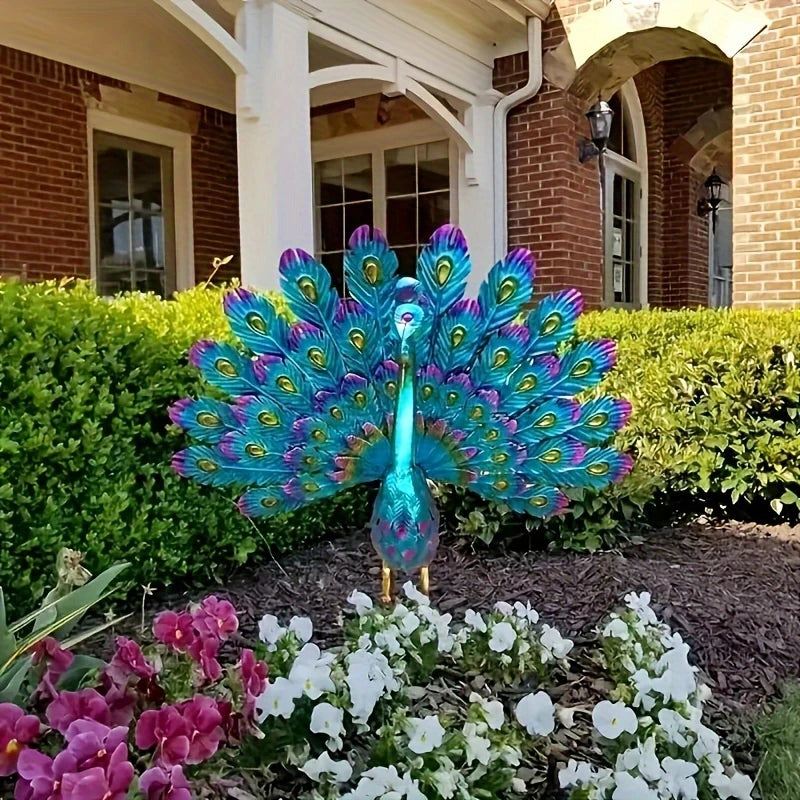 Sculptuur Pauw Majestueus – Symbool Van Schoonheid En Prestige 
