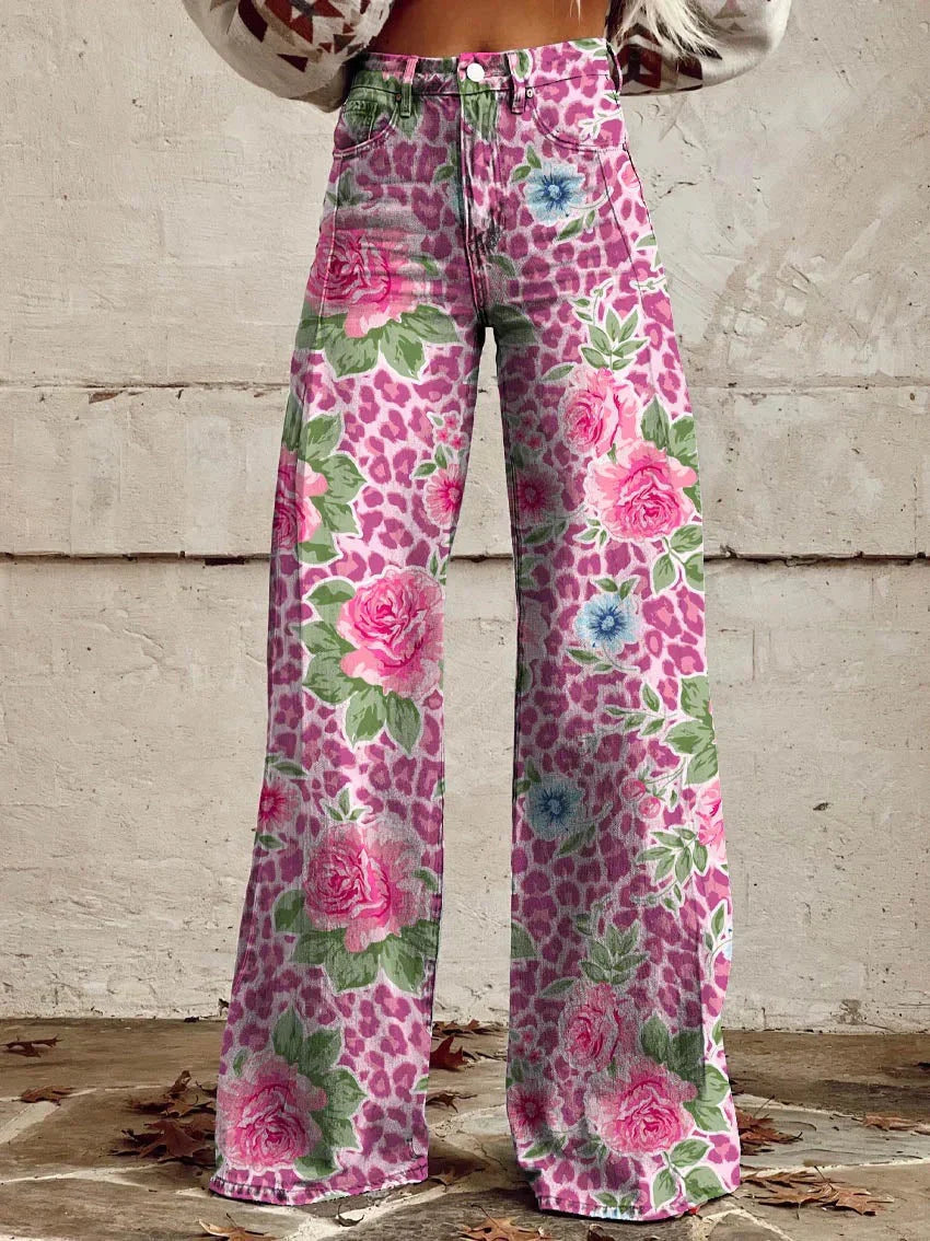 Carine | Kleurrijke Broek – Moderne Comfort en Trendy Snit 